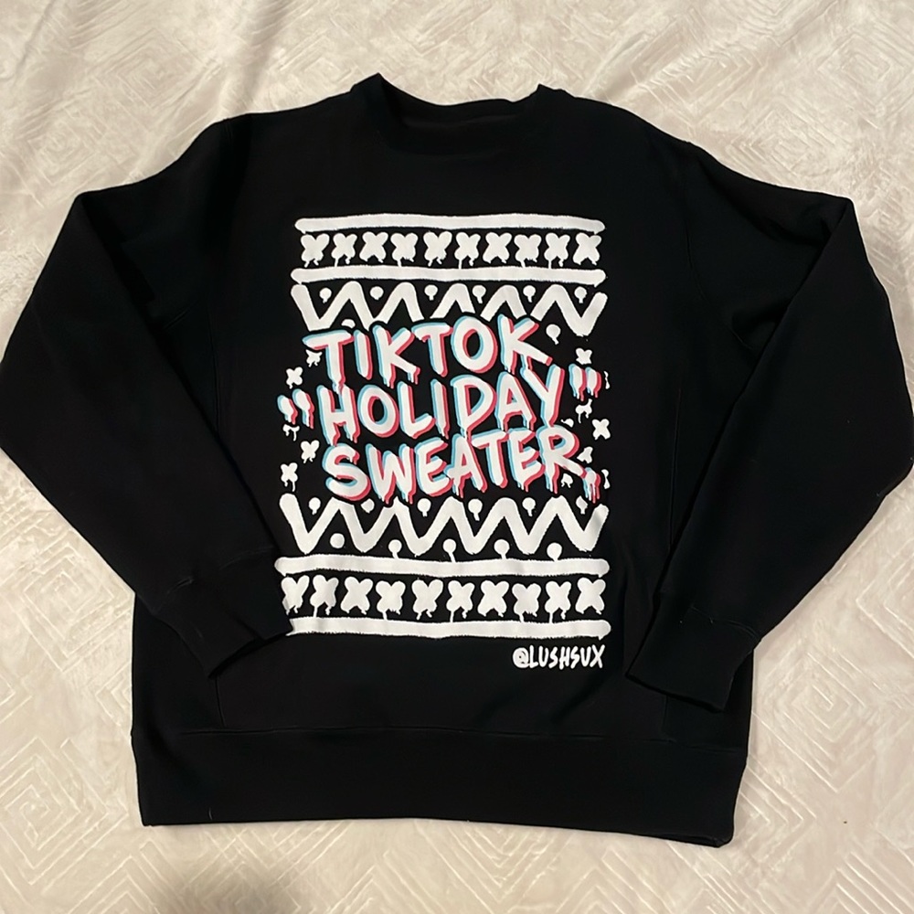 TikTok Holiday Sweatshirt